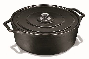 Cacarola Alça Ferro Tampa de Aço 11 litros / 360 Fumil