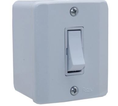 Plx Radial Branco  1 Interruptor