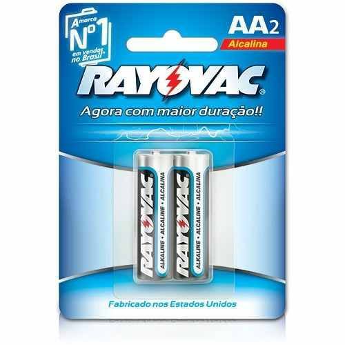 Pilha Rayovac Alcalina Aa Pequena