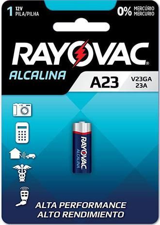 Pilha Rayovac 12 Volts Alcalina A23