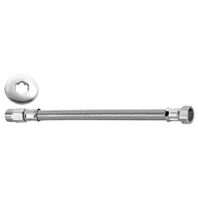 Engate Flexivel Inox  40cm Blukit (Mxf)