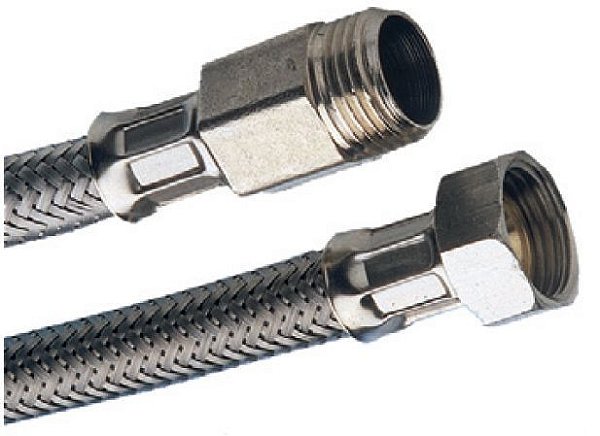 Engate Flexivel Inox  60cm Blukit Mxf