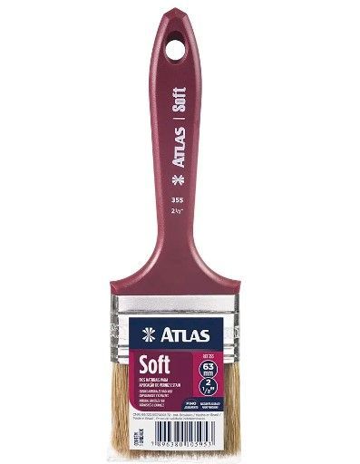 Pincel Atlas 355(F) 2.1/2 Soft (Verniz & Stain)