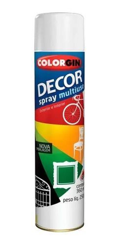 Tinta Spray Decor 360ml Branco Brilhoso