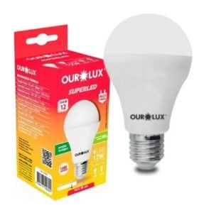 Lampada Bulbo Led  12w 6500k E27 Ourolux Bivolt