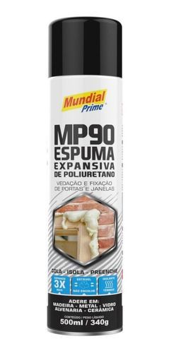 Espuma Expansiva Mundial 340g/500ml