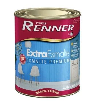 Tinta Esmalte Extra Renner 0,9l Br Cinza Medio