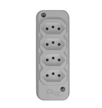 Tomada Barra 4x Techna