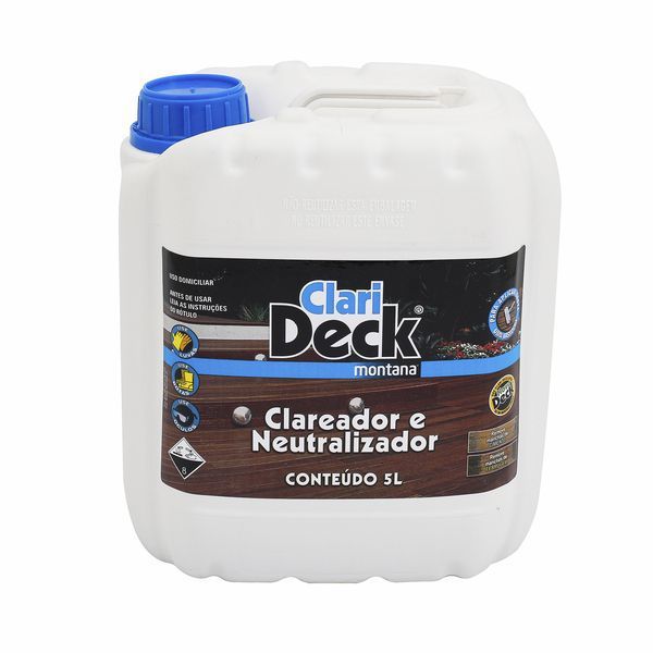 Clarideck Clareador / Neutralizador Montana 5 Litros