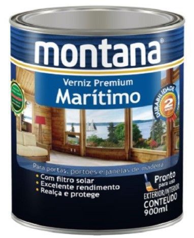 Verniz Montana 900ml Maritimo Mogno