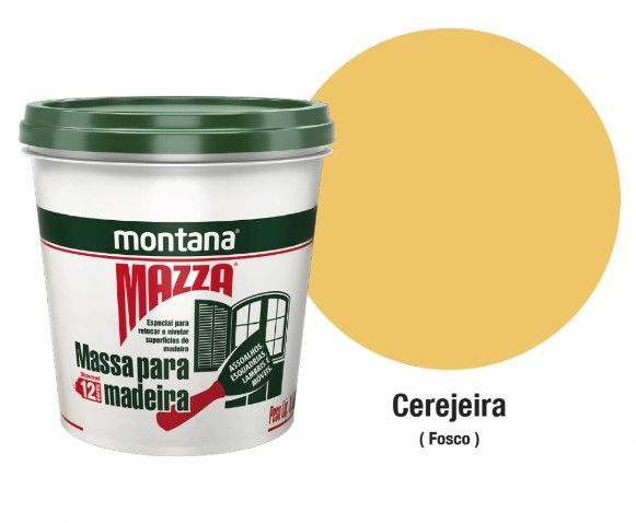 Massa Montana 1,6kg Cerejeira