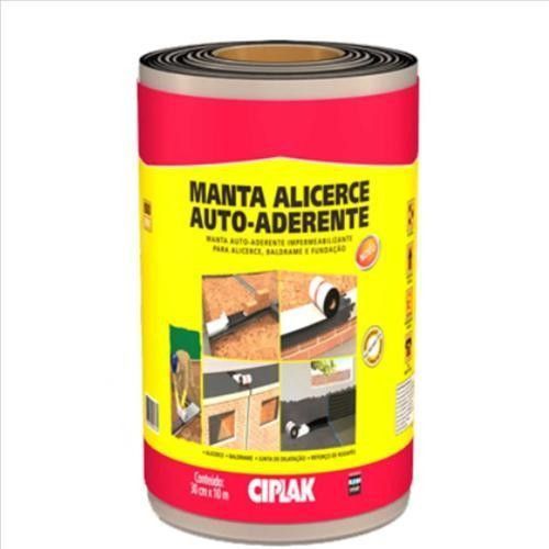Manta Alicerce Auto Aderent 30cm x 10m Ciplak