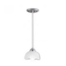 Pendente Daval Glass P/ 1 Lamp V/Fosco