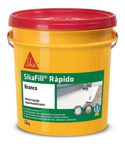 Sikafill Rapido Branco 3,6l