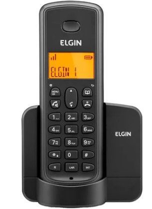 Telefone Elgin Tsf8001 S/Fio C/Id Preto