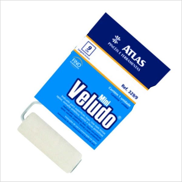 Rolo Veludo 15cm Atlas