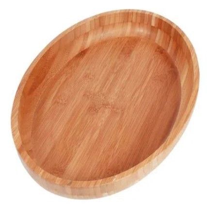 Gamela Mor Oval Bamboo 41x27cm