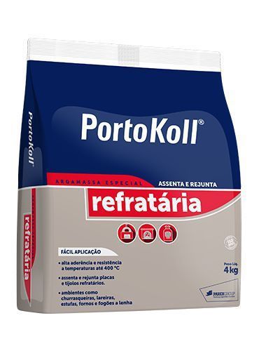 Argamassa Refrataria 4kg Portokoll