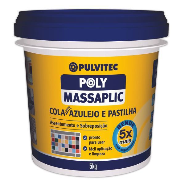Cola P/Azulejo Massaplic 5kg