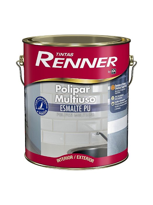 Verniz Pu Polipar Kit Brilhante Incolor Renner
