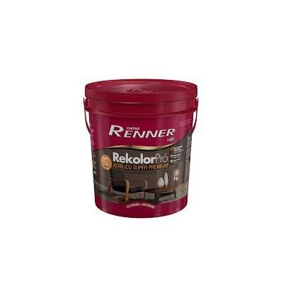 Tinta Acrilica Renner Rekolor Fosco 18l Branco Bal