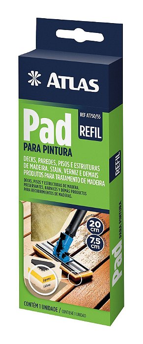 Refil Pad Atlas Para Pintura 20x7,5