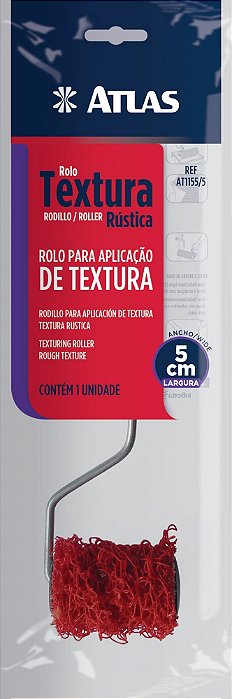 Rolo Textura Atlas Rustica 5cm.