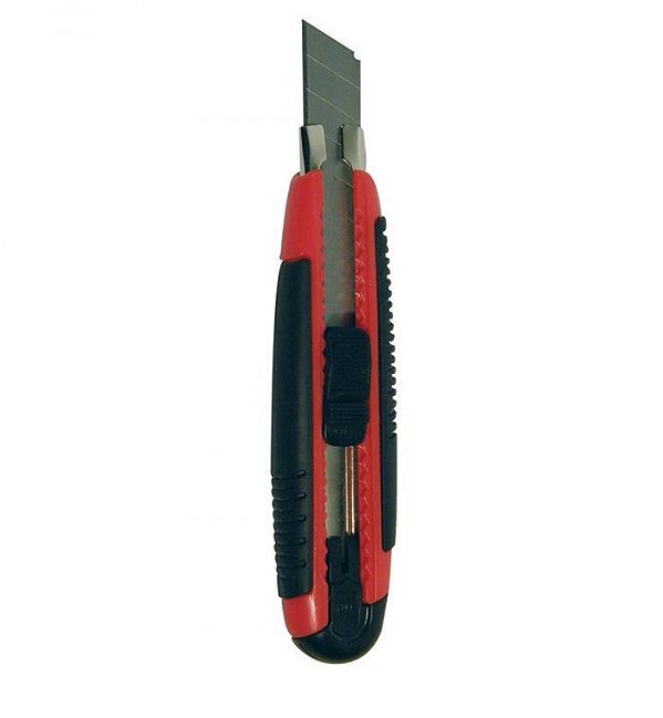 Estilete Emborrachado 18mm Mister