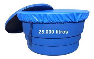 Caixa Dagua Fibra 25.000l C/Tampa Bakof