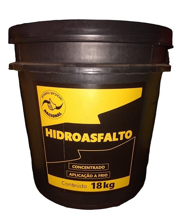 Hidroasfalto Balde 18l Nacional