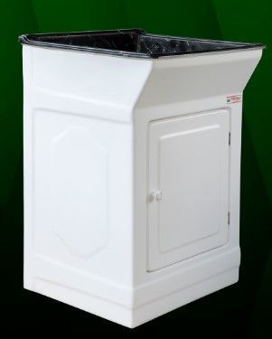 Tanque Fiberblu Marmorite 40lt Granitado Preto