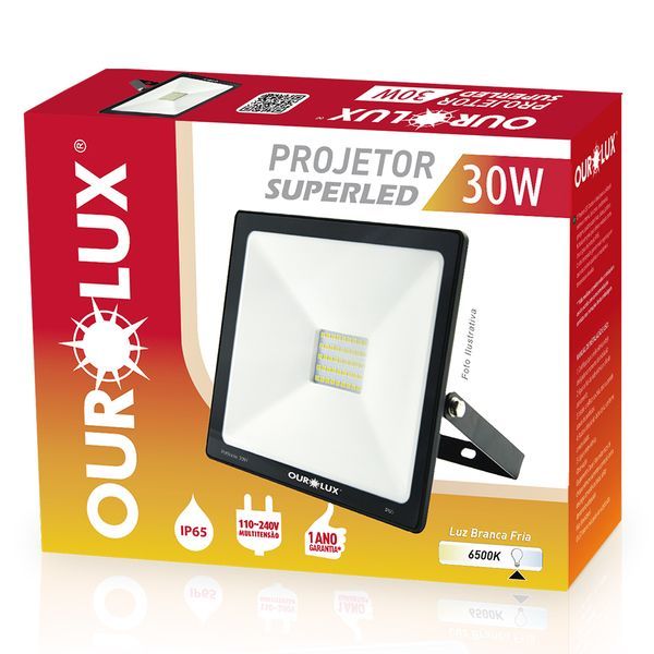 Refletor Led  30w 6500k