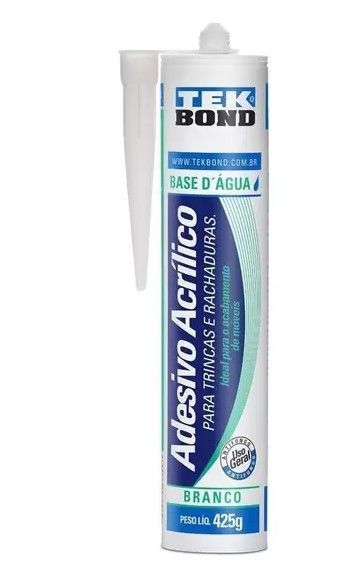 Selante Acrilico Tekbond 425g/280ml Branco