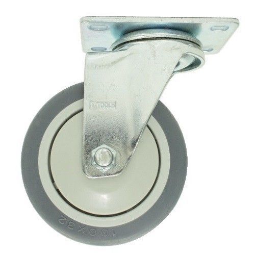 Rodizio Borracha Girat 100mm Dtools
