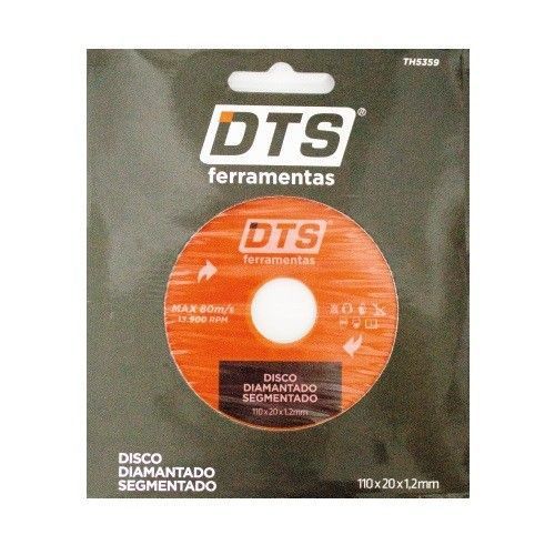 Disco Diamantado  4.3/8 Segmentado Dts