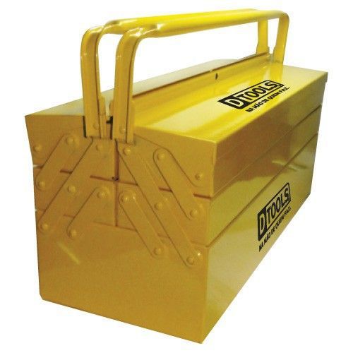 Caixa Ferramentas Metal Sanf 5 Gav. Dtools