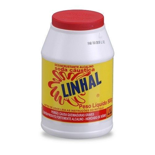 Soda Caustica 500g Linhal
