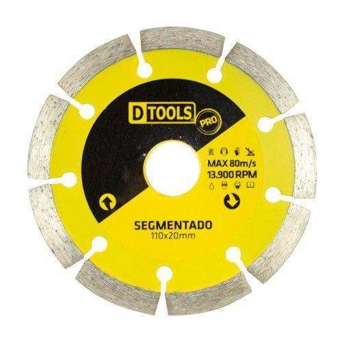Disco Diamantado  4.3/8 Segmentado Dtools