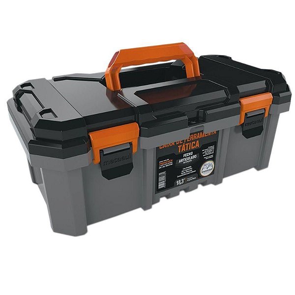 Caixa Ferramentas Metasul 18,3 Cinza