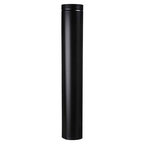 Cano Lareira 180mm Preto Textura Metavila