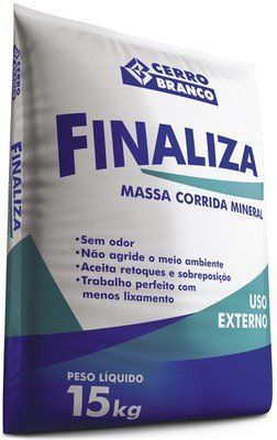 Massa Mineral Finaliza Po 15 Kg - Externa