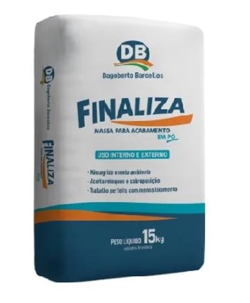 Massa Mineral Finaliza Po 15 Kg - Externa