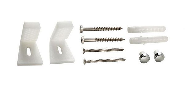 Kit Fixacao Bacia Parafuso Lateral Blukit