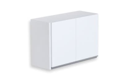 Armário Aereo Rorato 2 Portas 72,7cm Texturizado Branco