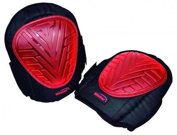 Joelheira C/ Casco De Protecao Mister
