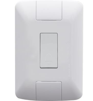 Emb Aria Cj Pulsador Campainha 6a 250v Tramontina