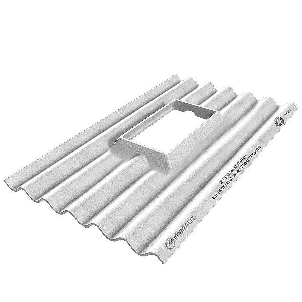 Telha Imbralit Claraboia 7mm 2,44 X 11oo