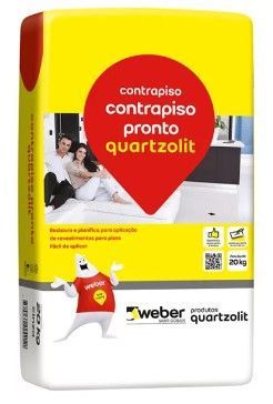 Argamassa Contrapiso 20kg Quartzolit