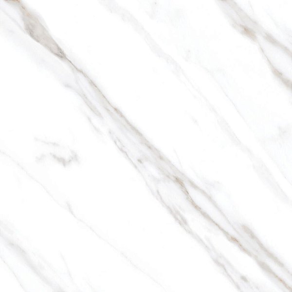 Piso Ceramico 67x67 Doha White Plus Retificado Raffinato