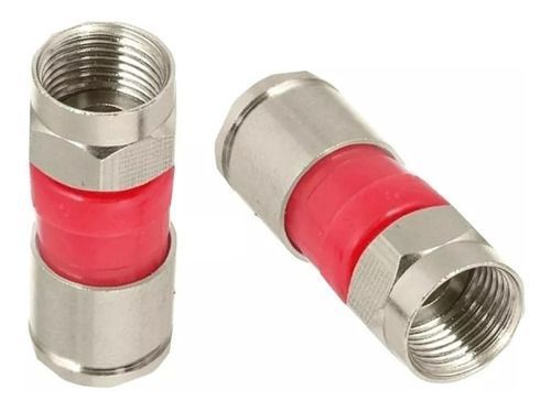 Conector Cabo Coaxial Rge-59 Compressao (Cabo Fino)